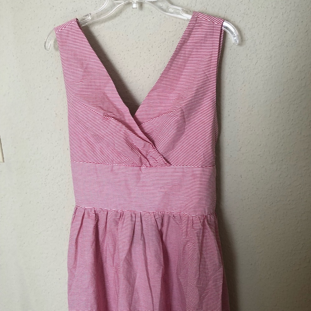 NWT DANCING DAYS Red/White Stripes 50z Dress - Picture 4 of 6